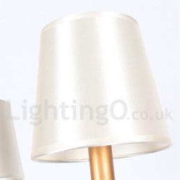 6-lichts kroonluchter in mediterrane stijl met kaarsen