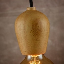 Kroonluchter Mini Stijl Modern Hedendaags Hout Bamboe