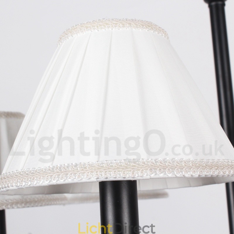 12 Licht Retro Rustieke Grote 2-laags Kaars Stijl Kroonluchter