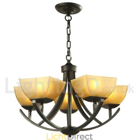 5-lichts mediterrane stijl zwarte kaars-stijl kroonluchter 5-lichts mediterrane stijl zwarte kaars-stijl kroonluchter
