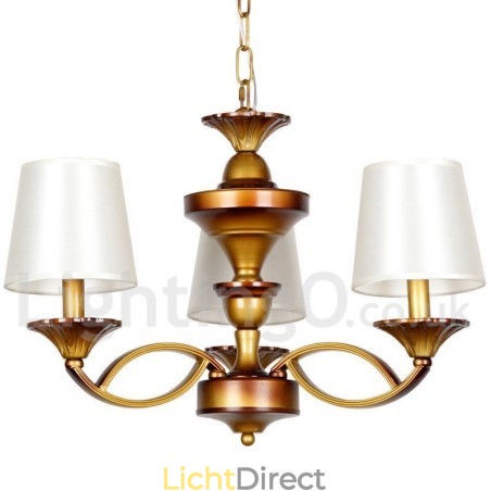3-lichts retro mediterrane stijl rustieke kaars-stijl kroonluchter 3-lichts retro mediterrane stijl rustieke kaars-stijl kroonluchter