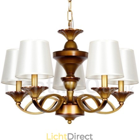 5-lichts retro kaars-stijl kroonluchter 5-lichts retro kaars-stijl kroonluchter