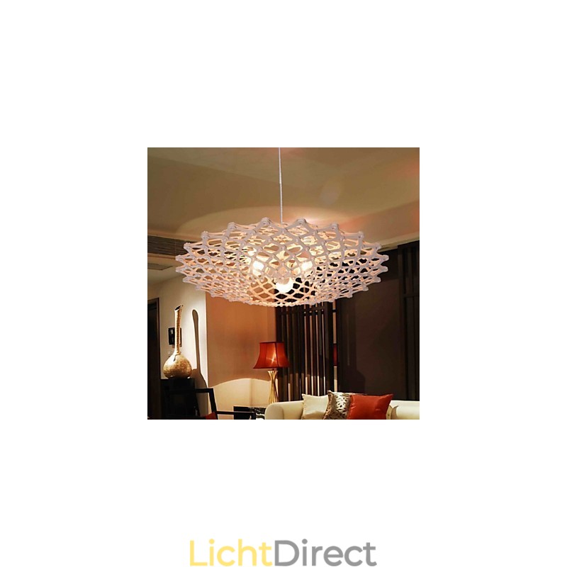 Vintage houten kroonluchter