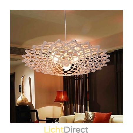 Vintage houten kroonluchter