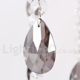 6-lichts K9-kristallen kaars-stijl kroonluchter