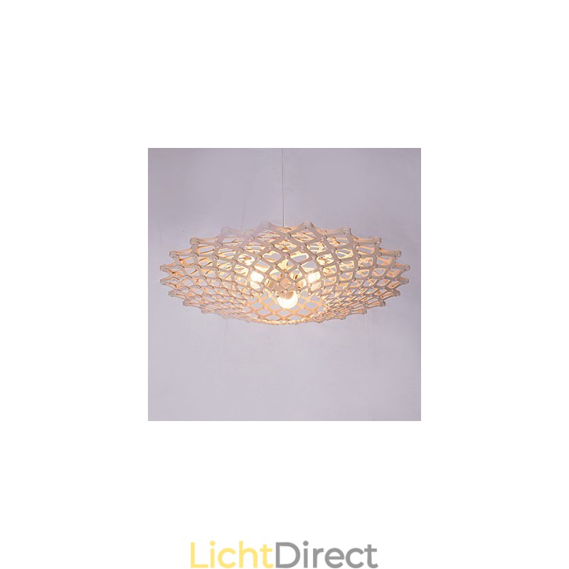 Vintage houten kroonluchter