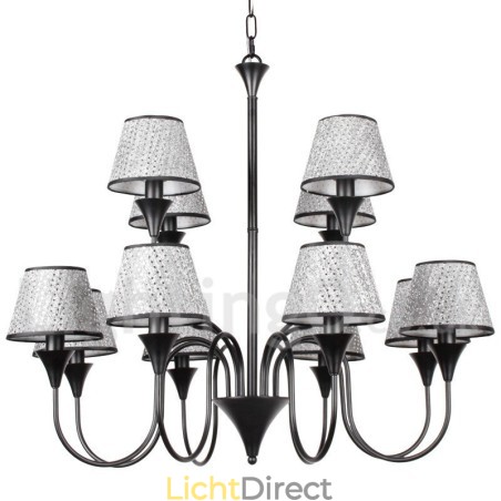 12 Licht Rustieke Moderne Hedendaagse Retro Zwarte Kaars Stijl Kroonluchter 12 Licht Rustieke Moderne Hedendaagse Retro Zwarte Kaars Stijl Kroonluchter