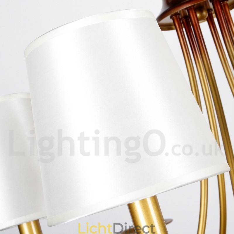 3-lichts rustieke mediterrane stijl moderne eigentijdse kaars-stijl kroonluchter