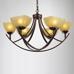 Kroonluchter 6 lampen Traditioneel Klassiek Vintage Metaal
