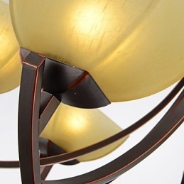Kroonluchter 6 lampen Traditioneel Klassiek Vintage Metaal