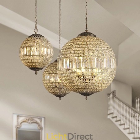 Globe Modern K9 Kristal Plafond Hanglamp Binnen Kroonluchter Trommelverlichting Lampen Armaturen Globe Modern K9 Kristal Plafond Hanglamp Binnen Kroonluchter Trommelverlichting Lampen Armaturen