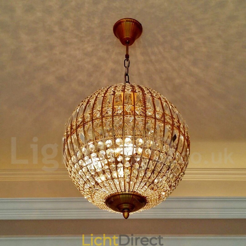 Globe Modern K9 Kristal Plafond Hanglamp Binnen Kroonluchter Verlichting Lampen Armaturen