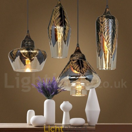 Europese Retro Glazen Hanglamp Lounge Hanglamp Europese Retro Glazen Hanglamp Lounge Hanglamp