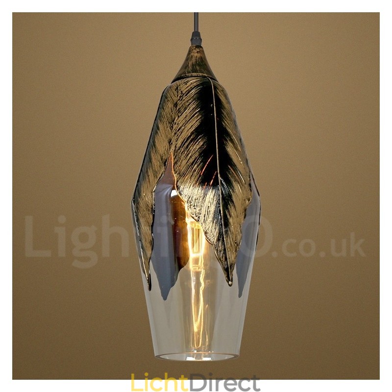 Europese Retro Glazen Hanglamp Lounge Hanglamp