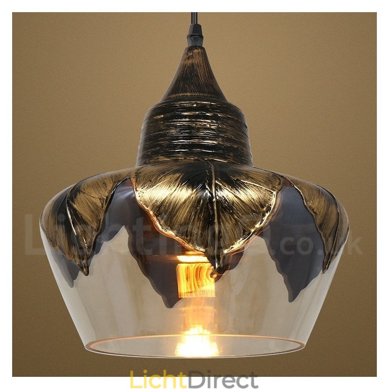 Europese Retro Glazen Hanglamp Lounge Hanglamp