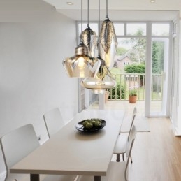 Europese Retro Glazen Hanglamp Lounge Hanglamp