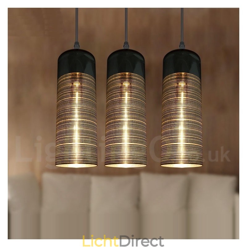 Europese glazen hanglamp Lounge hanglamp