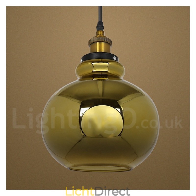 Europese glazen hanglamp