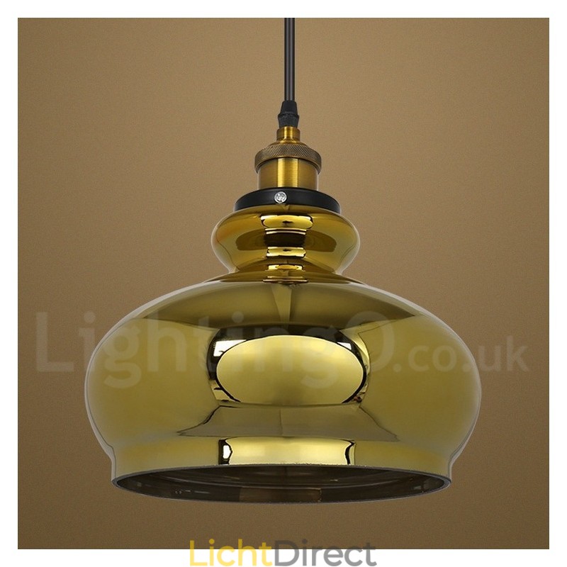 Europese glazen hanglamp