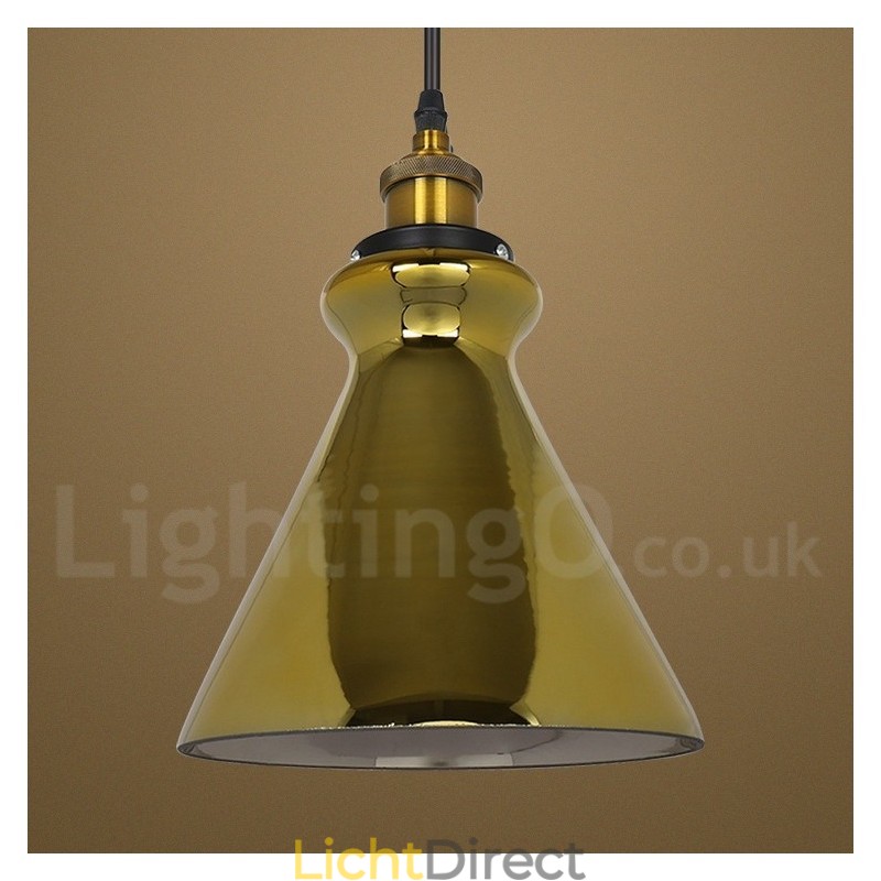 Europese glazen hanglamp