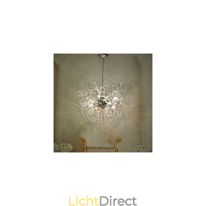 Vuurwerk Hanglamp Roestvrij Staal Paardenbloem