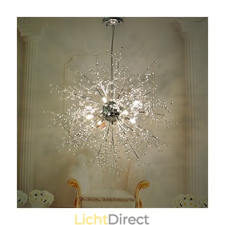 Vuurwerk Hanglamp Roestvrij Staal Paardenbloem