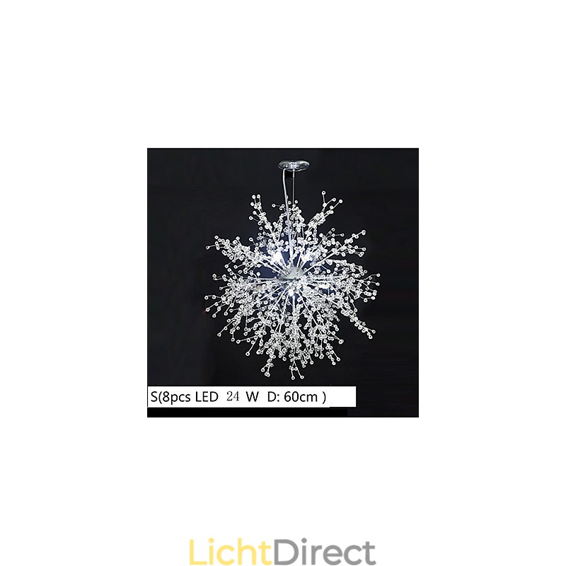 Vuurwerk Hanglamp Roestvrij Staal Paardenbloem