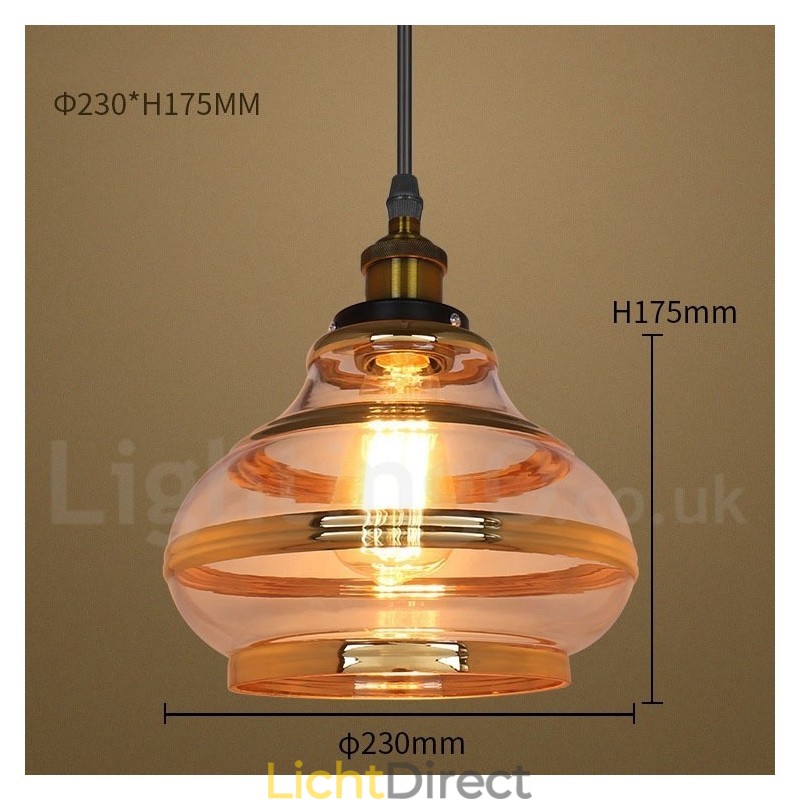 Bar Lounge Europese Glazen Hanglamp