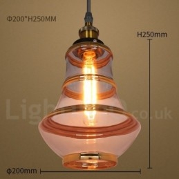 Bar Lounge Europese Glazen Hanglamp