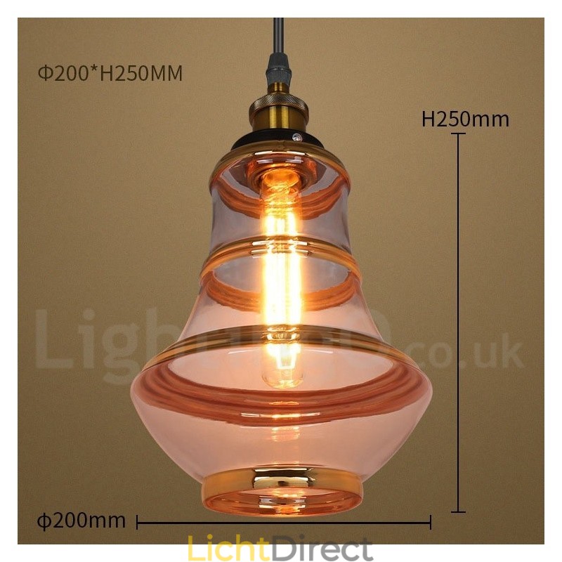 Bar Lounge Europese Glazen Hanglamp