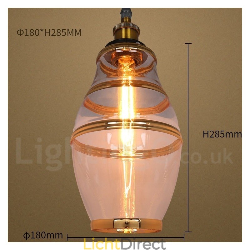 Bar Lounge Europese Glazen Hanglamp