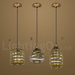 Europese glazen hanglamp Café Lounge hanglamp