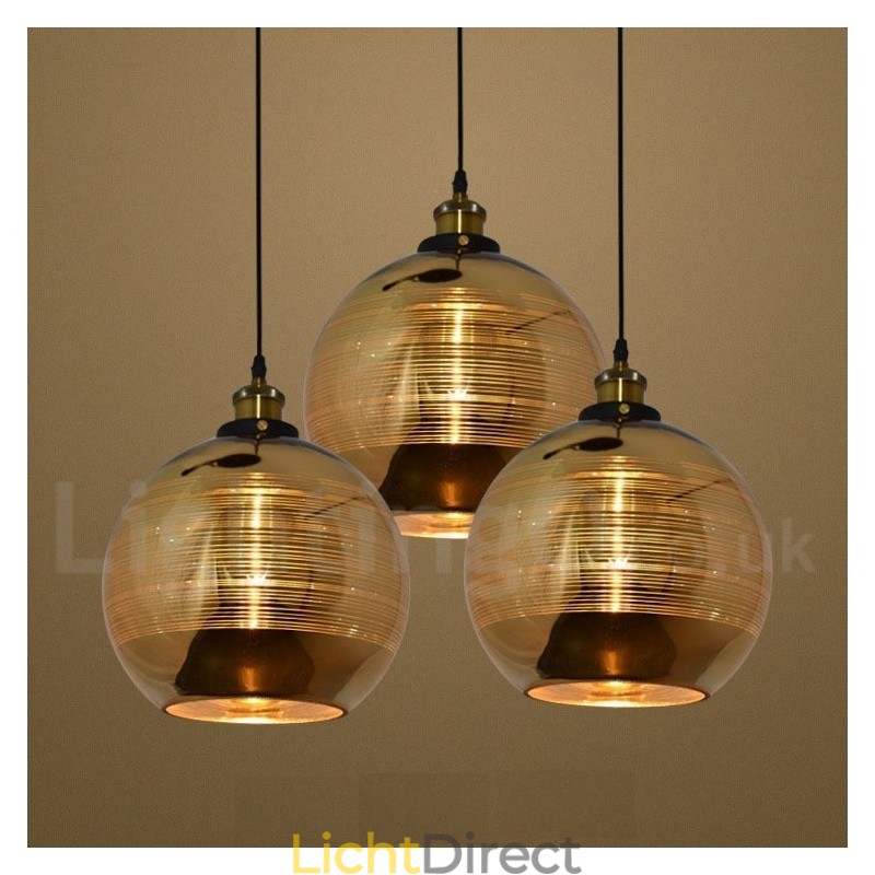 Europese glazen hanglamp Café hanglamp
