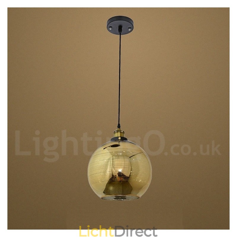 Europese glazen hanglamp Café hanglamp