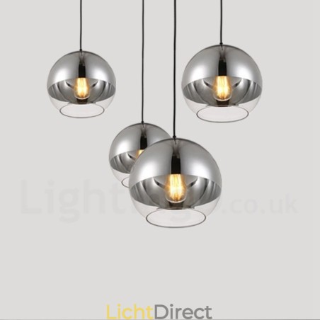 1 Lichts Moderne Hedendaagse Plating Café Glazen Hanglamp 1 Lichts Moderne Hedendaagse Plating Café Glazen Hanglamp