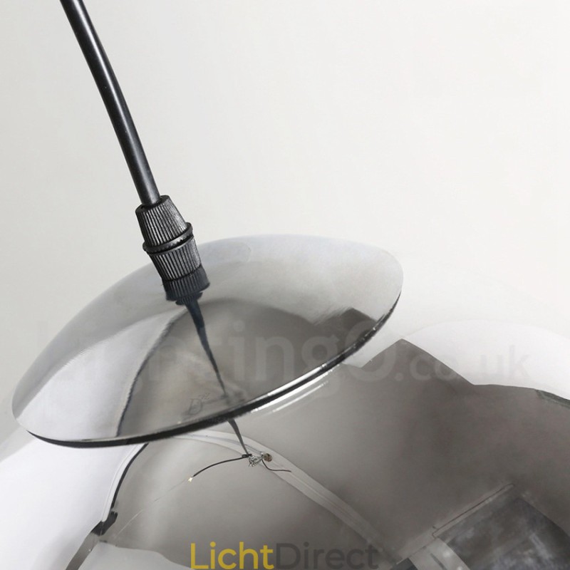 1 Lichts Moderne Hedendaagse Plating Café Glazen Hanglamp