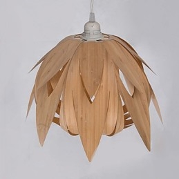 Vintage creatieve kooivogel kroonluchter van bamboe