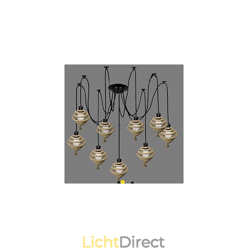 De Nordic Country Retro Honeycomb kroonluchter Kroonluchterlamp De Heavenly Maids Scatter Blossoms.