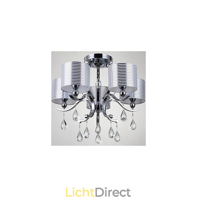 Moderne K9 Kristallen Kroonluchter 6 Lampen