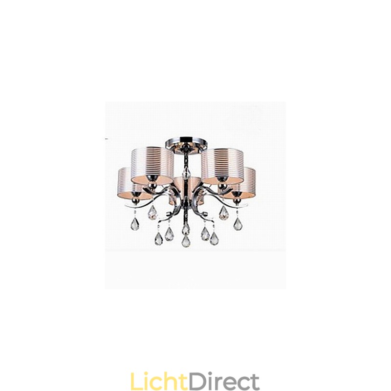 Moderne K9 Kristallen Kroonluchter 6 Lampen