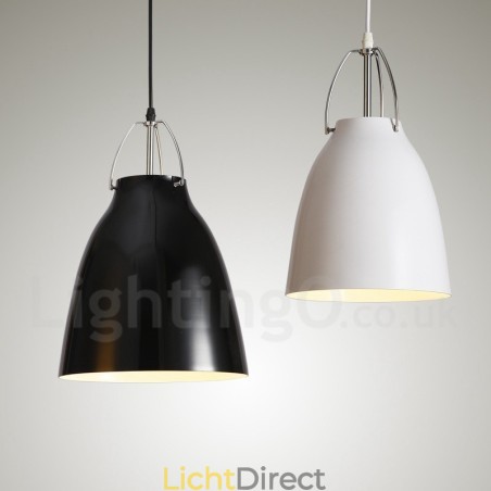 1-lichts moderne, eigentijdse hanglamp van aluminiumlegering met kap van aluminiumlegering 1-lichts moderne, eigentijdse hanglamp van aluminiumlegering met kap van aluminiumlegering
