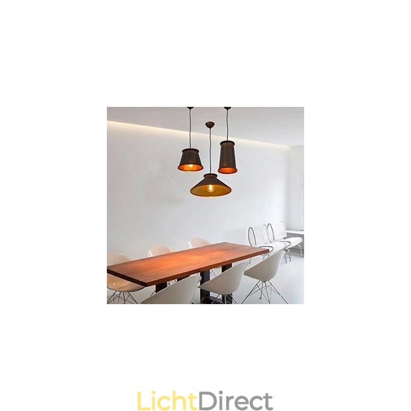 3-lichts kroonluchter mini-stijl moderne eigentijdse metalen hanglamp