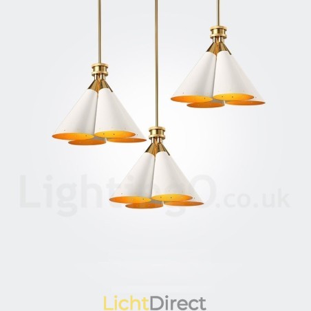 4-lichts retro rustieke luxe aluminiumlegering hanglamp kroonluchter met aluminiumlegering kap 4-lichts retro rustieke luxe aluminiumlegering hanglamp kroonluchter met aluminiumlegering kap