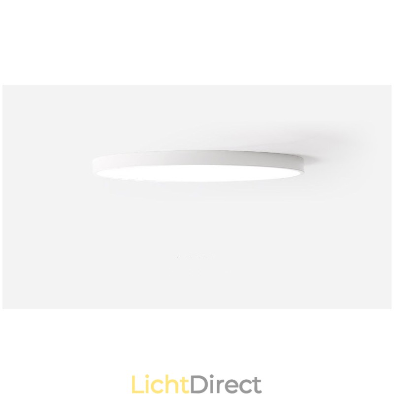 Ultradunne dimbare moderne eigentijdse Scandinavische stijl plafondlampen met acryl kap met afstandsbediening. Kan ook als wandlamp worden gebruikt.