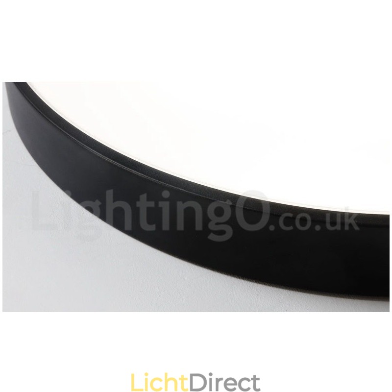 Ultradunne dimbare moderne eigentijdse Scandinavische stijl plafondlampen met acryl kap met afstandsbediening. Kan ook als wandlamp worden gebruikt.