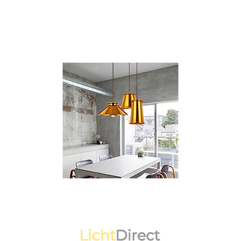 Kroonluchter Mini Stijl Moderne Hedendaagse Metalen 3 Lichts Hanglamp