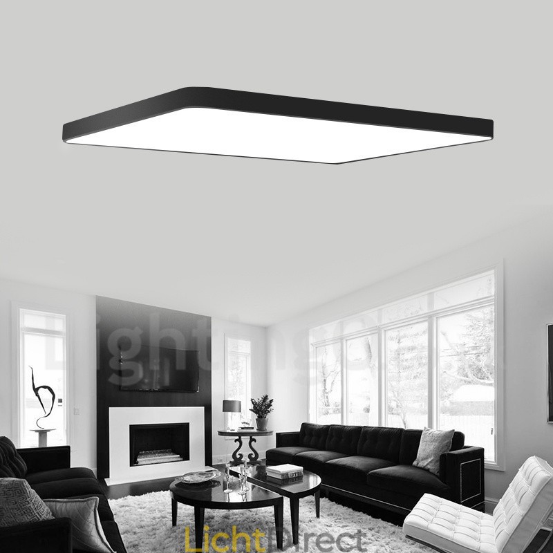 Dimbare moderne eigentijdse Scandinavische stijl plafondlampen met acryl kap en afstandsbediening