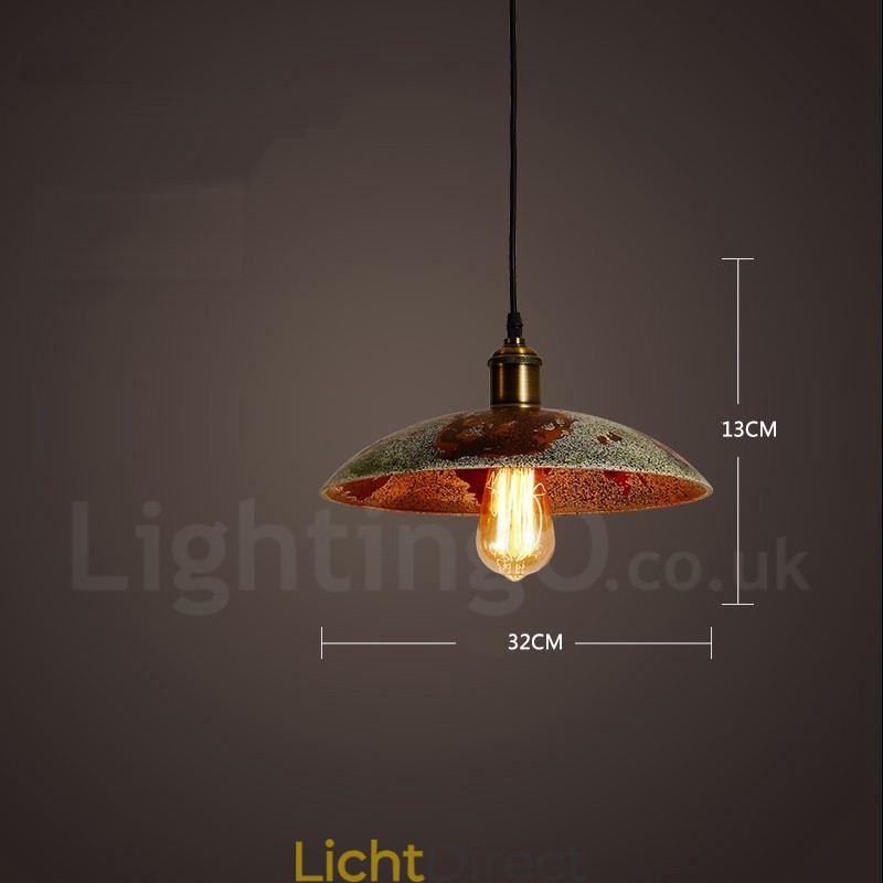 1 Licht Rustieke Lodge Retro Vintage Hanglamp Loft