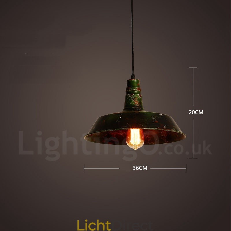 1 Licht Rustieke Lodge Retro Vintage Hanglamp Loft