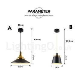 1 Licht Moderne Hedendaagse Hanglamp Plafondlamp